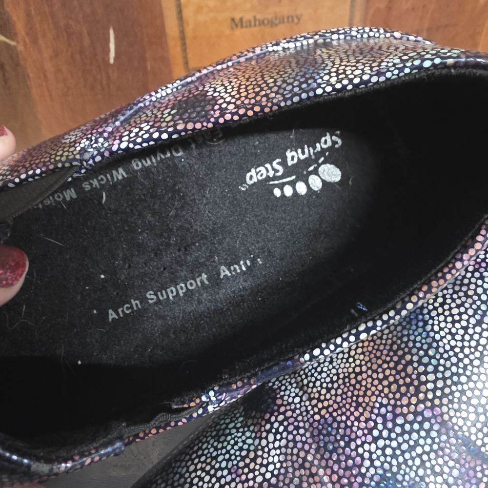 Spring Step Professional Manila-Boreal Slip-On Shoes | Freesia Design - Picture 4 of 6